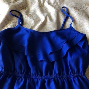Blue dress